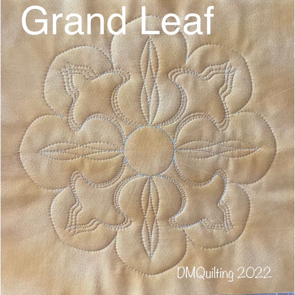 Westalee Design Grand Leaf Center Template Sets image # 112299