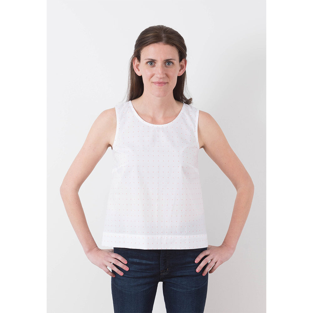 Willow Tank Dress Pattern, Grainline Studio image # 75270