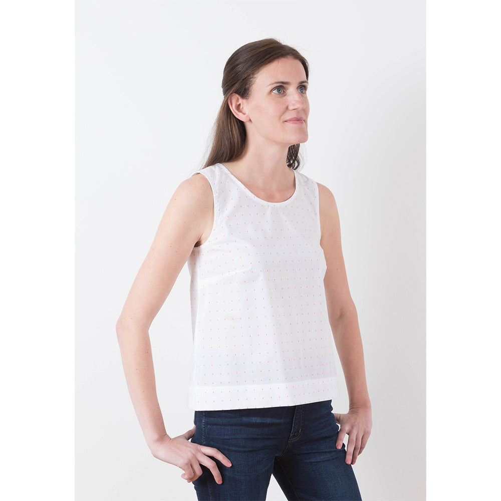 Willow Tank Dress Pattern, Grainline Studio image # 75272