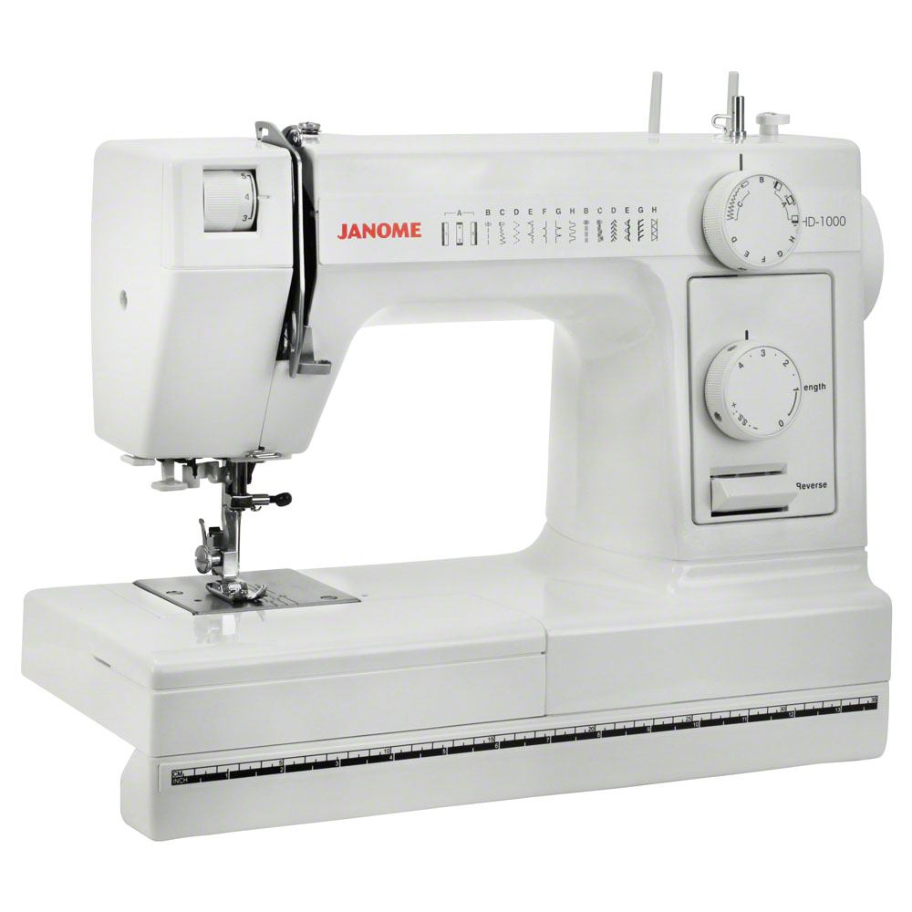 Janome HD1000 Heavy Duty Sewing Machine (14 Stitches) with FREE Bundle