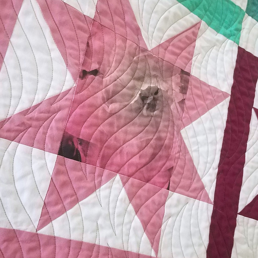 Hobbs Designs, Starburst Blooms Quilt Pattern image # 73911