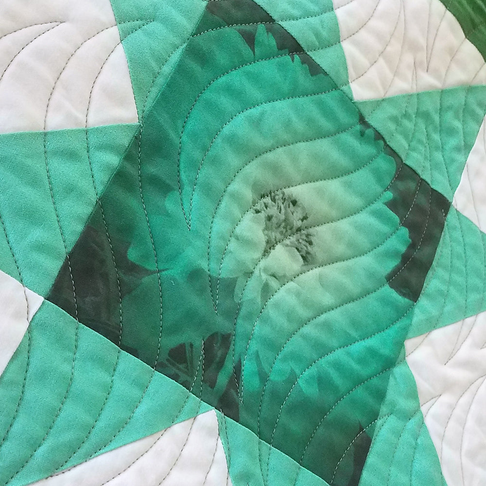 Hobbs Designs, Starburst Blooms Quilt Pattern image # 73913