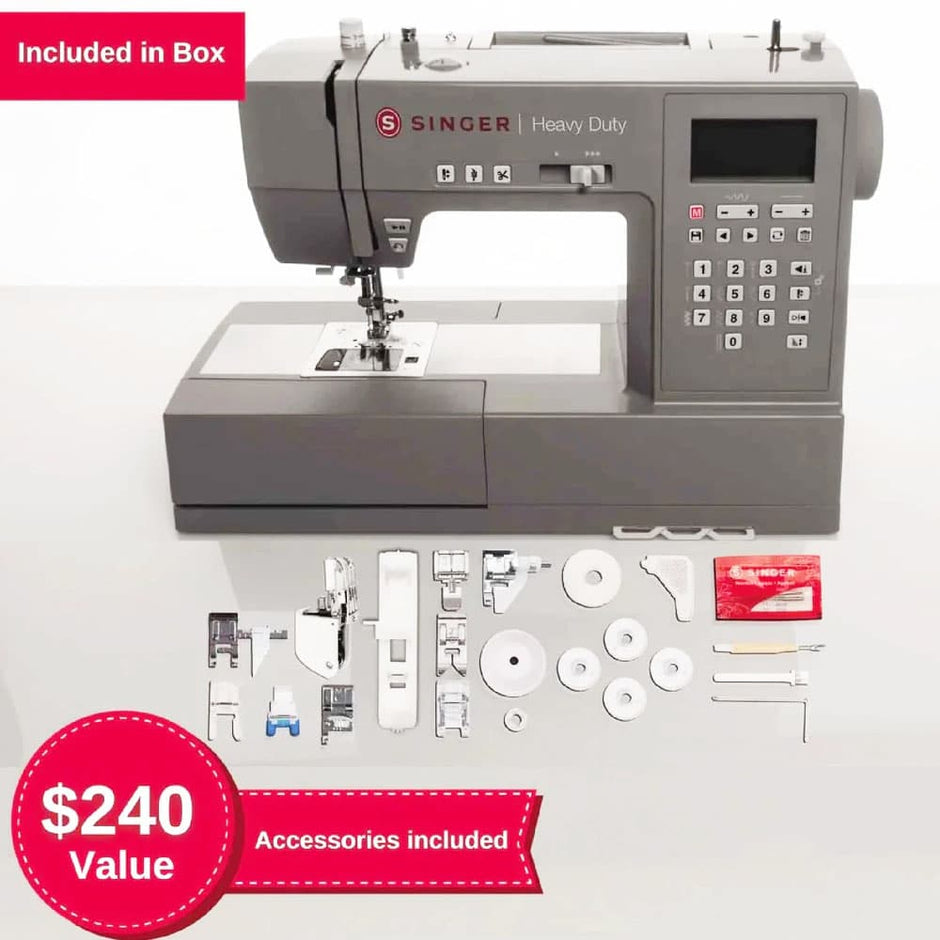 Singer Machine Model 7464 Singer Heavy Duty 6800C Mechanical Sewing Machine