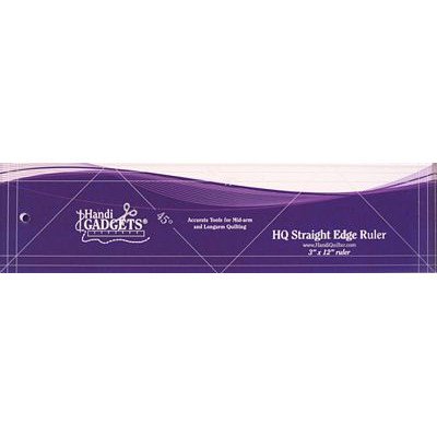 Straight Edge Ruler 3" x 12", HandiQuilter image # 27682