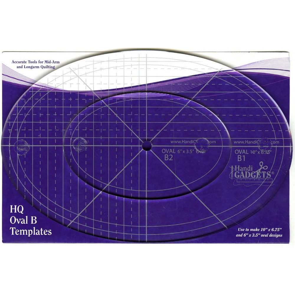 Handi Quilter, Oval Ruler B image # 45041