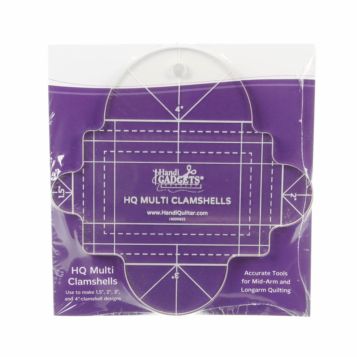 Multi Clamshell Template Ruler image # 44338