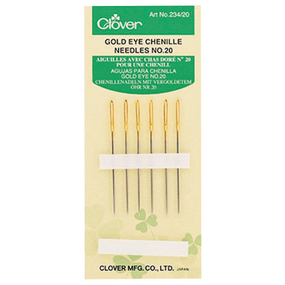 Gold Eye Chenille Needles (No.20) (6pk) image # 88038