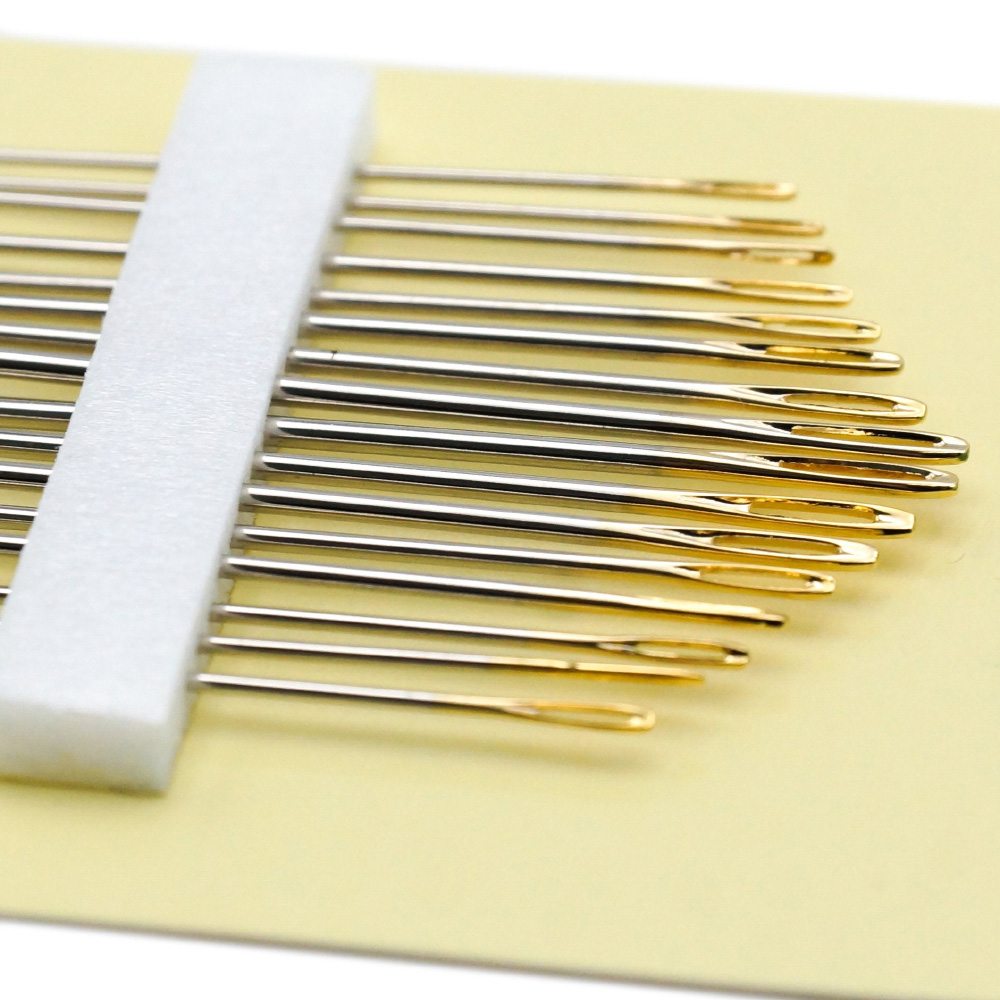 Gold Eye Embroidery Needles (No. 3-9) (16pk) image # 88020