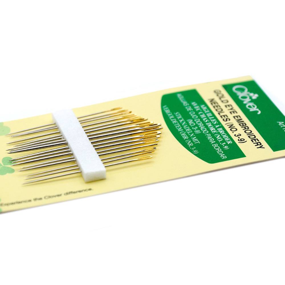 Gold Eye Embroidery Needles (No. 3-9) (16pk) image # 88021