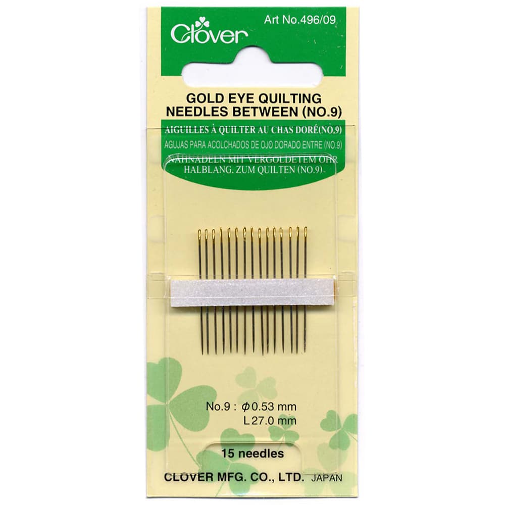 Gold Eye Quilting Needles (No.9) (15pk) image # 123064