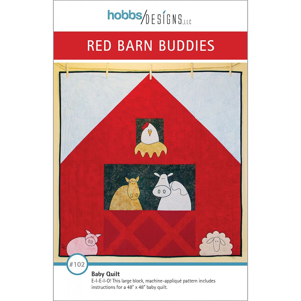 Red Barn Buddies Baby Quilt Pattern