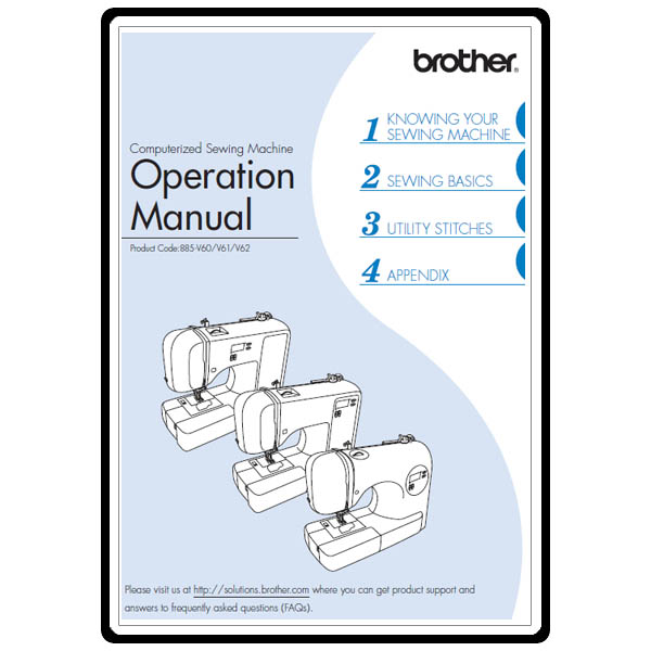 Service Manual, Brother HS2500 image # 6123