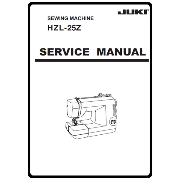 Service Manual, Juki HZL-25Z image # 9294