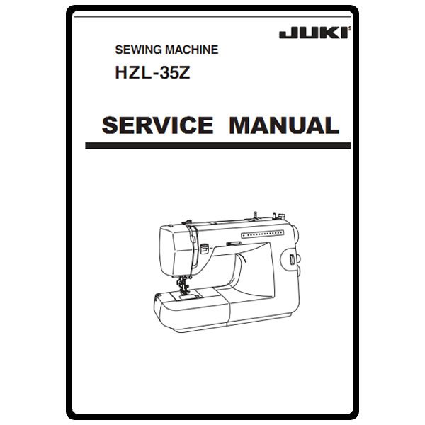 Service Manual, Juki HZL-35Z image # 9296