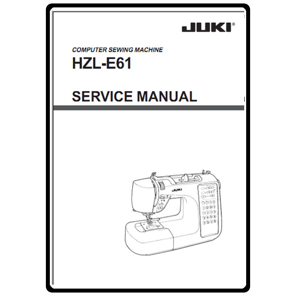 Service Manual, Juki HZL-E61 image # 9297