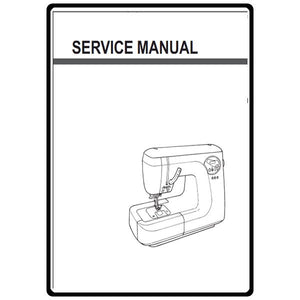 Service Manual, Juki HZL-T100 image # 9300