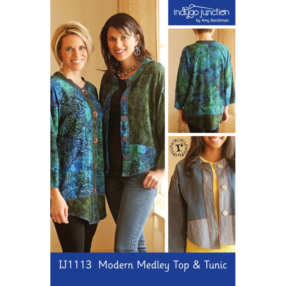 Modern Medley Top and Tunic Pattern image # 49538
