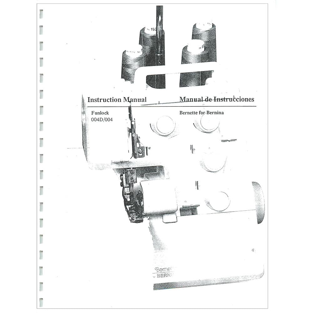 Bernette Funlock 004D Instruction Manual