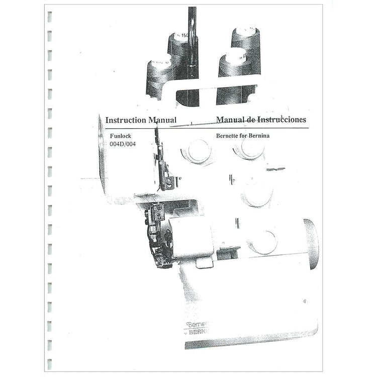 Bernette Funlock 004D Instruction Manual image # 115231