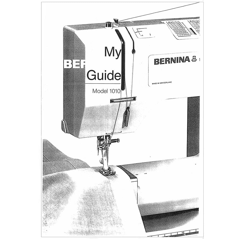 Bernina 1010 Instruction Manual image # 115067