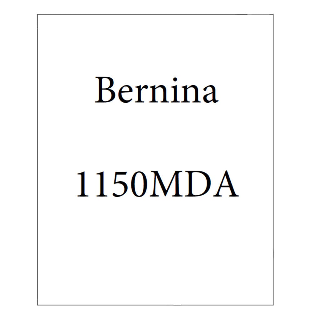 Bernina 1150MDA Instruction Manual image # 115073