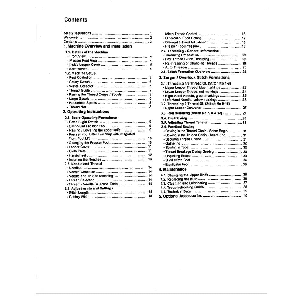 Bernina 1150MDA Instruction Manual image # 115072