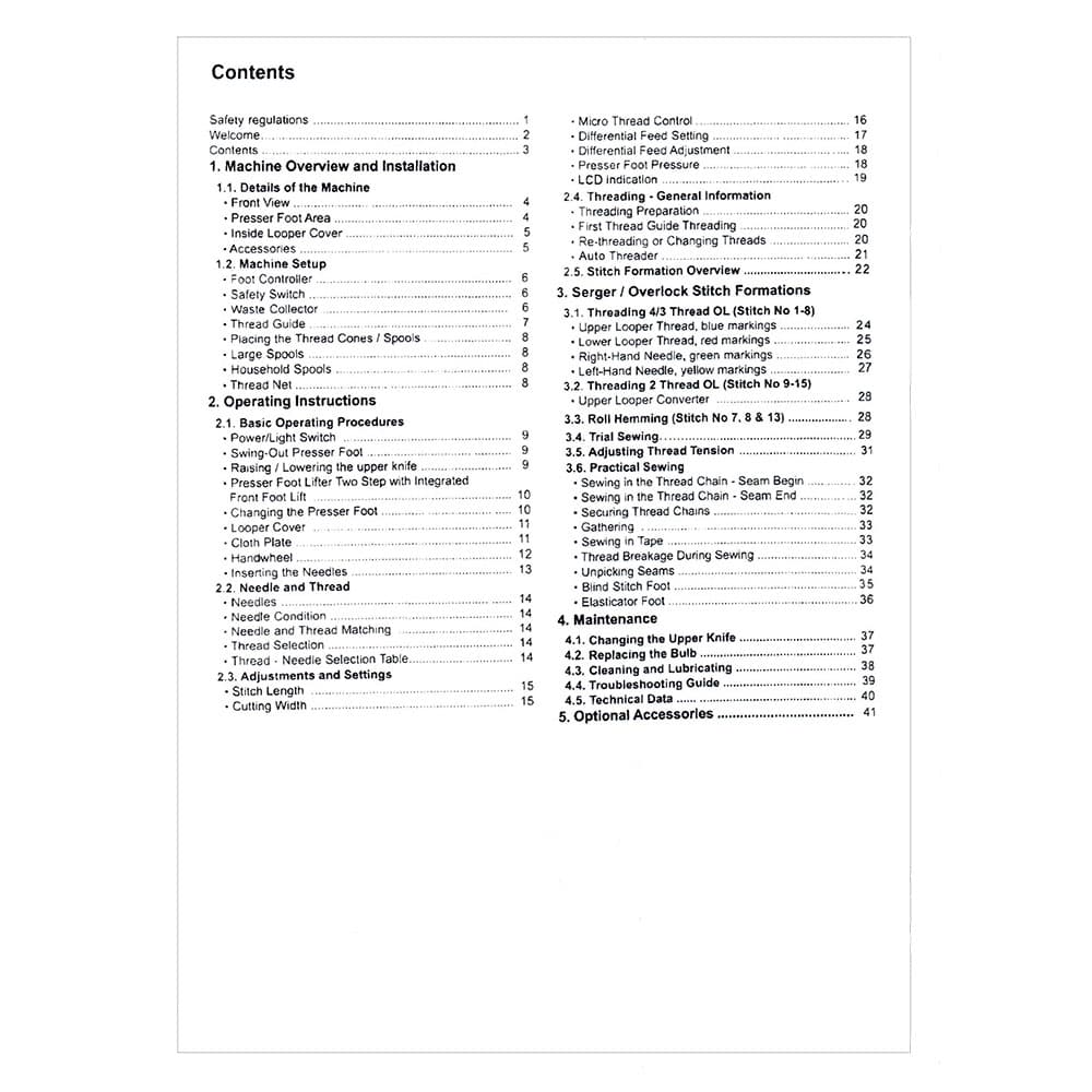 Bernina (Bernette) 1200MDA Instruction Manual image # 115229
