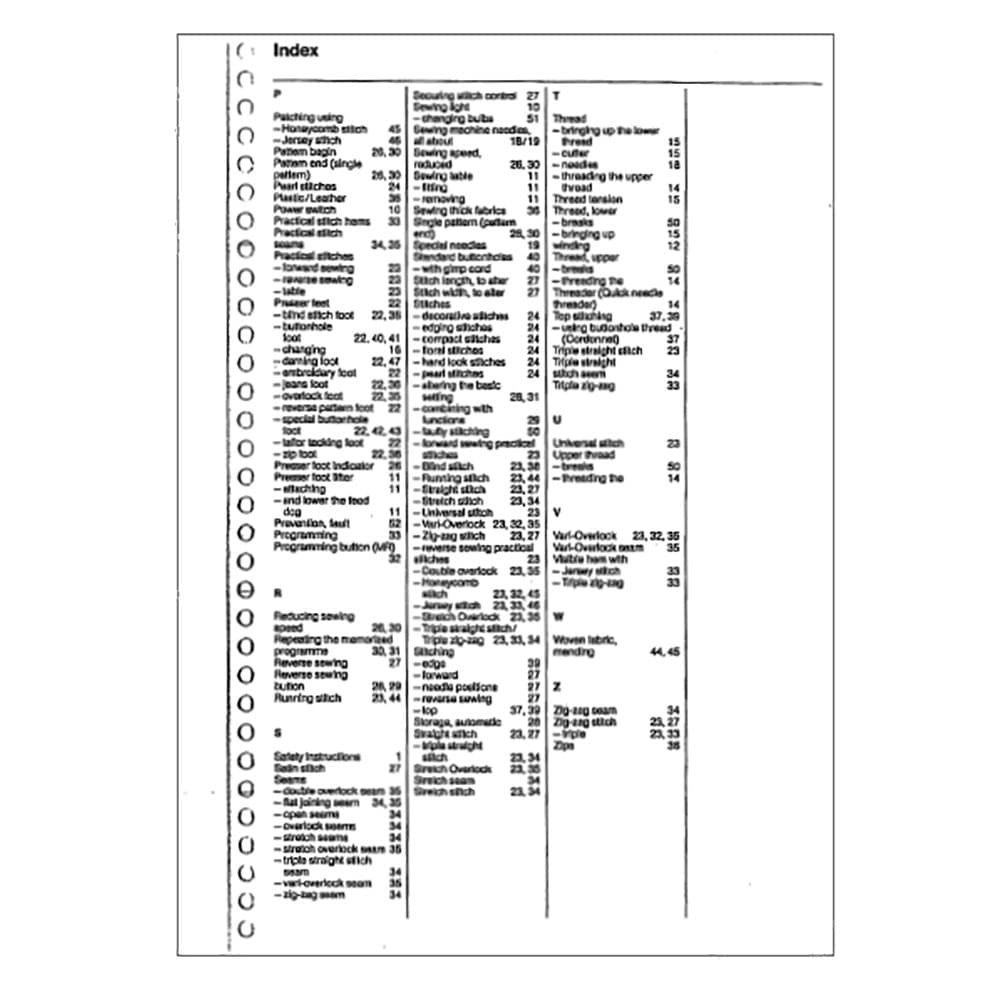Bernina 1230 Instruction Manual image # 114829