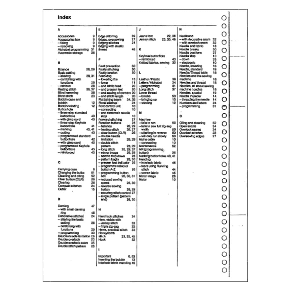 Bernina 1230 Instruction Manual image # 114828