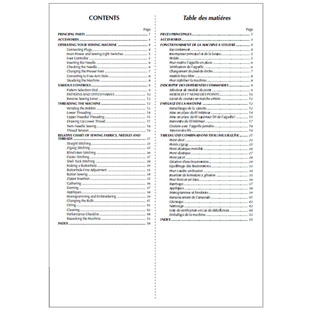 Brother 1400 Instruction Manual image # 116432