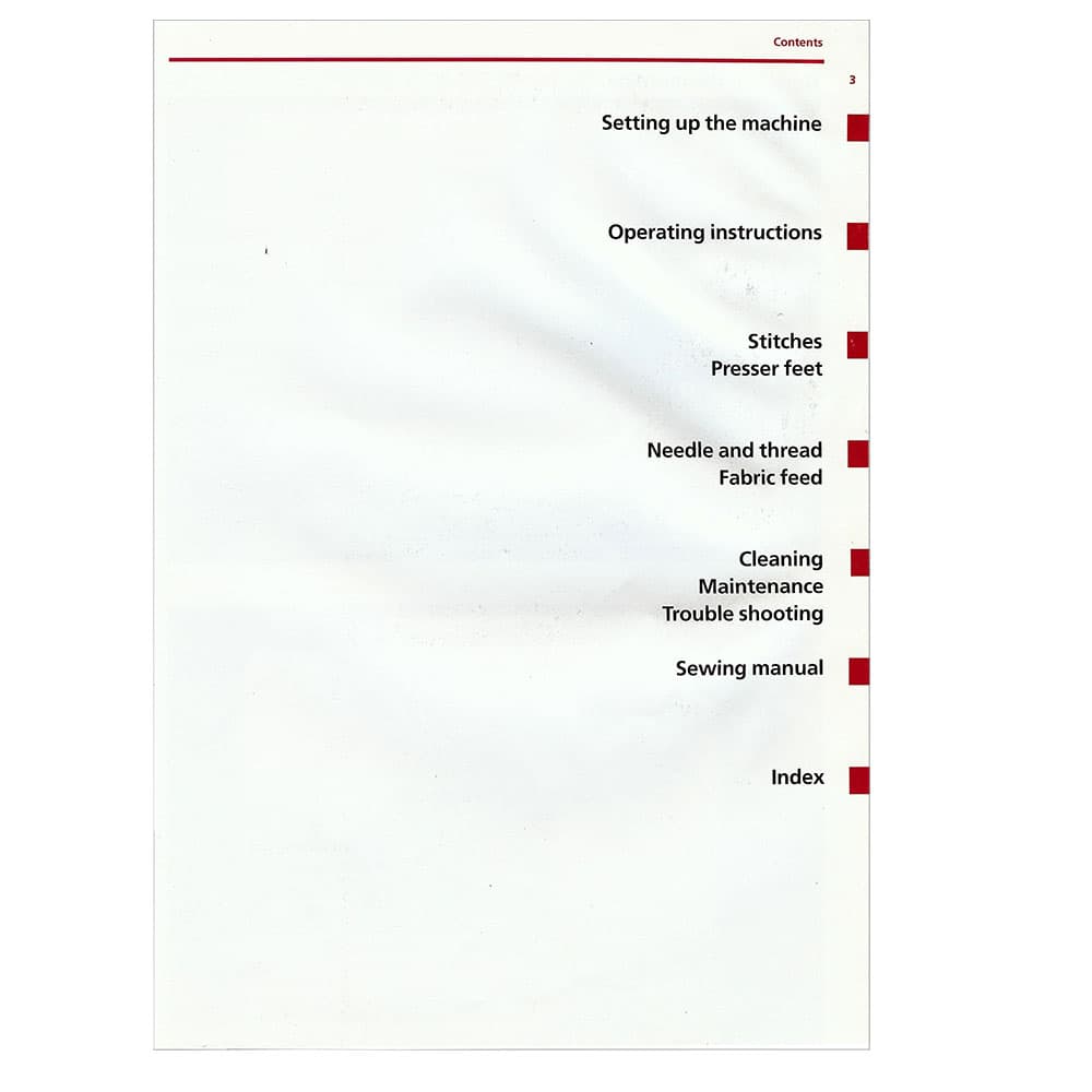Bernina Virtuosa 160 Instruction Manual image # 115091