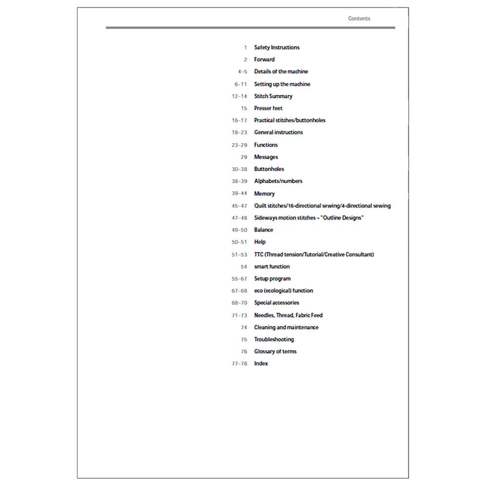 Bernina Artista 180 Instruction Manual image # 114800