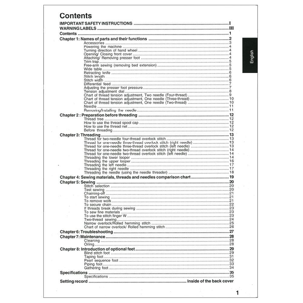 Brother 3234DT Instruction Manual image # 115511