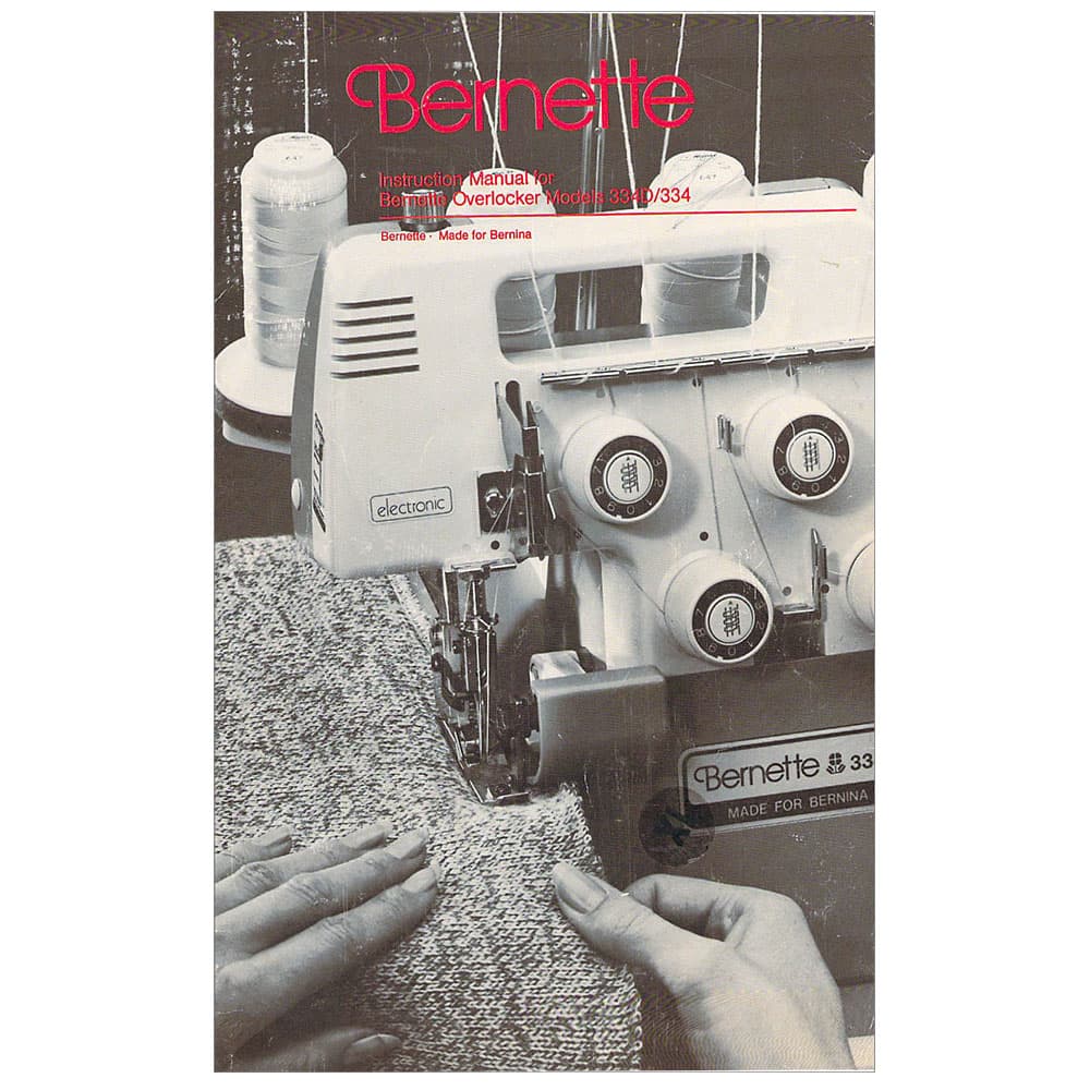 Bernette 334D Instruction Manual image # 115246