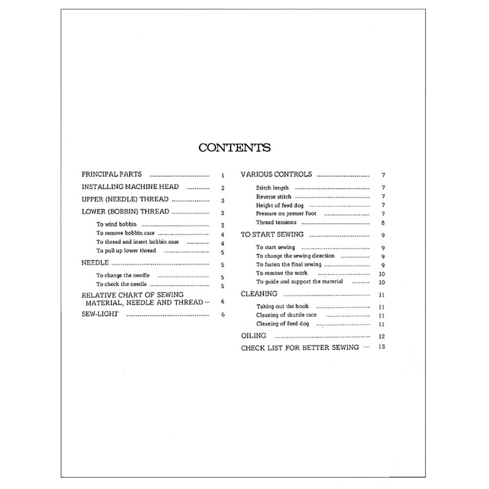 Brother 360 Instruction Manual image # 116451