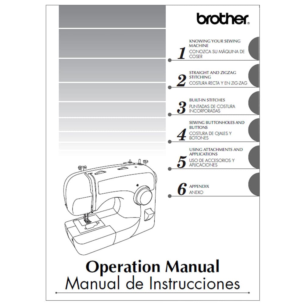 Brother 3600AS Instruction Manual image # 116455