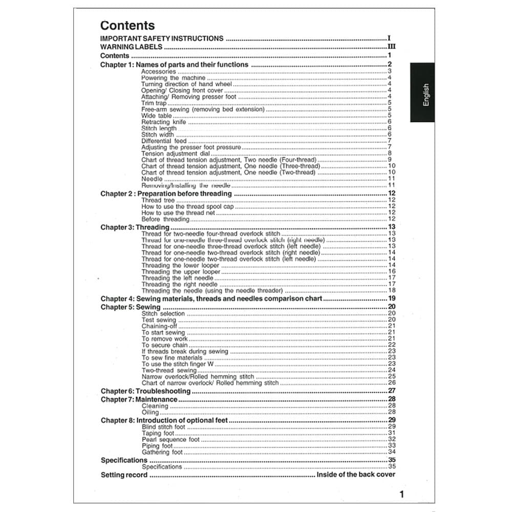 Brother 4234DT Instruction Manual image # 116469