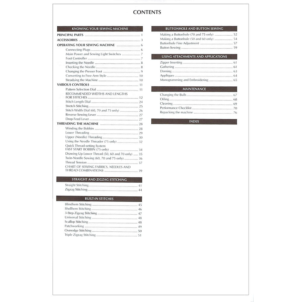 Bernette 50 Instruction Manual image # 115222