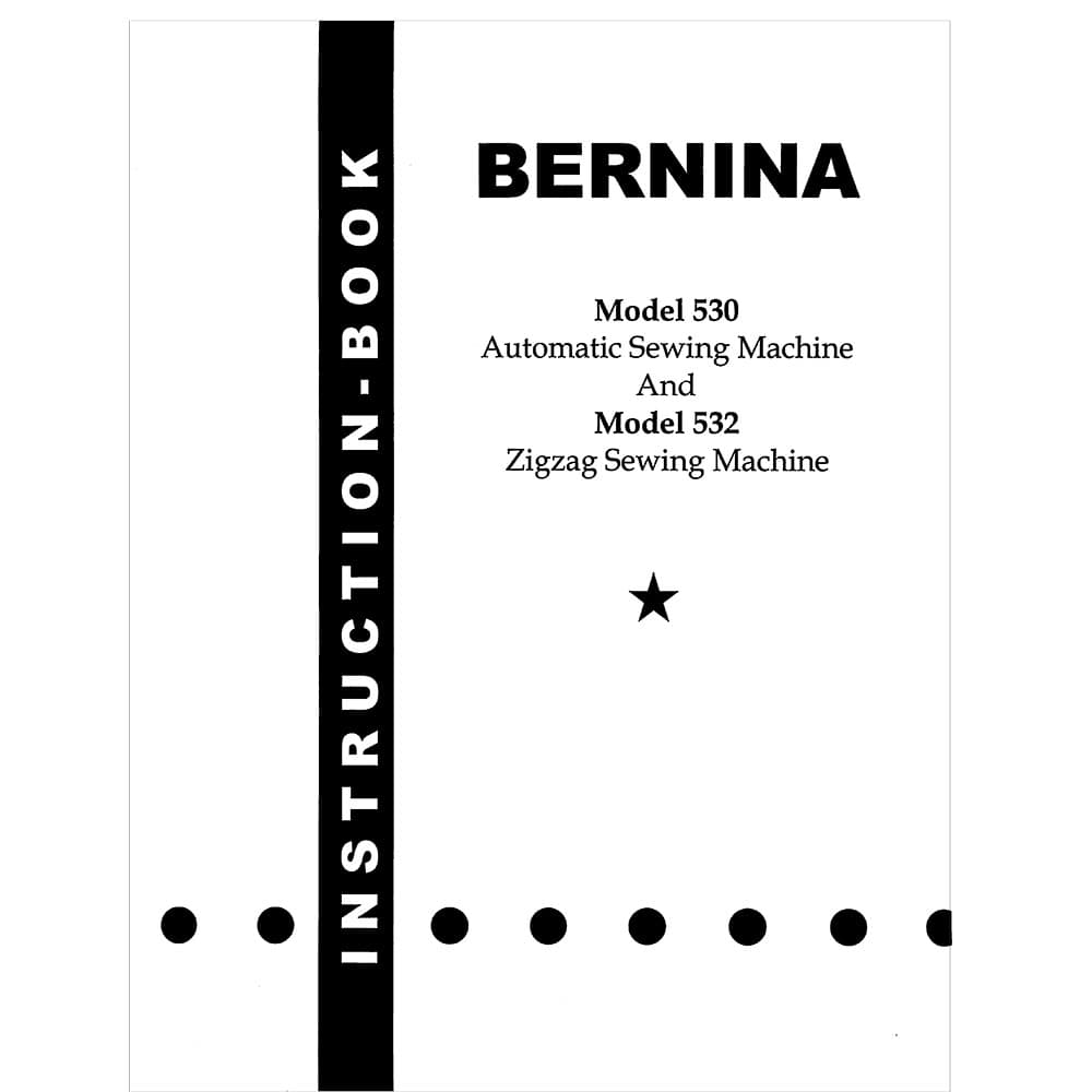 Bernina 532 Instruction Manual image # 115108