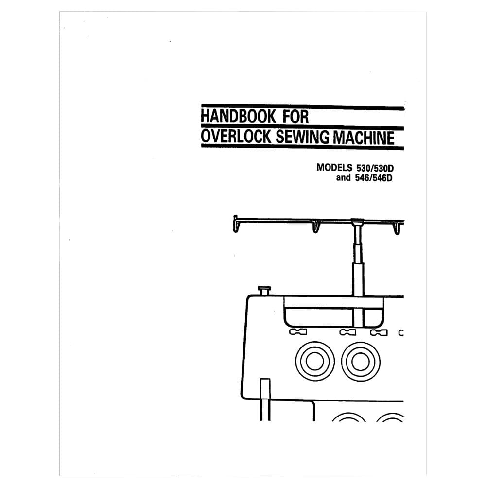 Brother Home Lock 546 Instruction Manual image # 116530