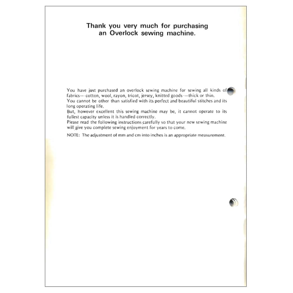 Brother 634D Instruction Manual image # 117997