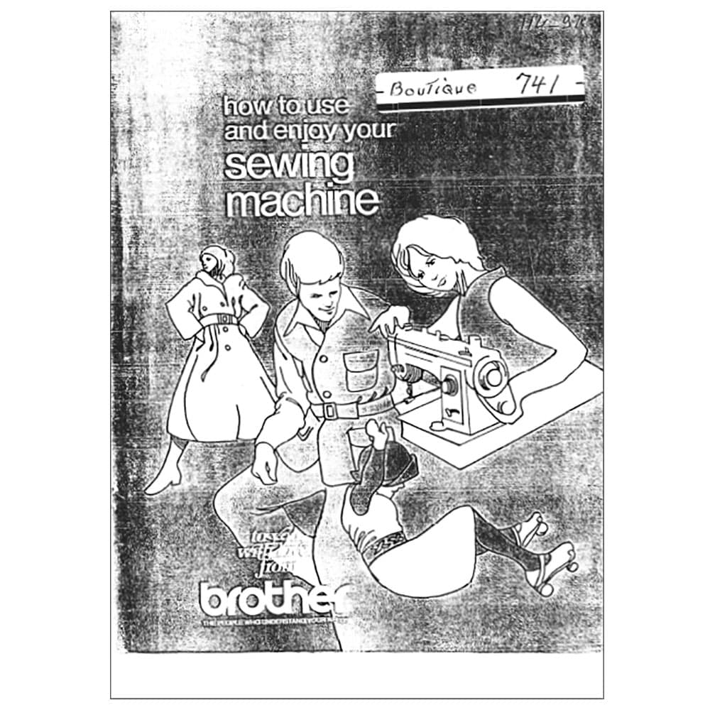 Brother Boutique 741 Instruction Manual image # 116550
