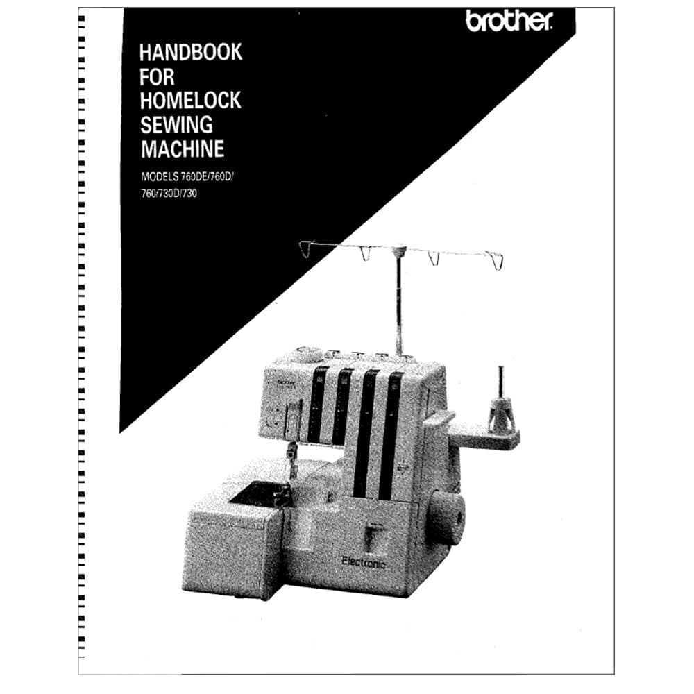 Brother Homelock 760 Instruction Manual image # 116555