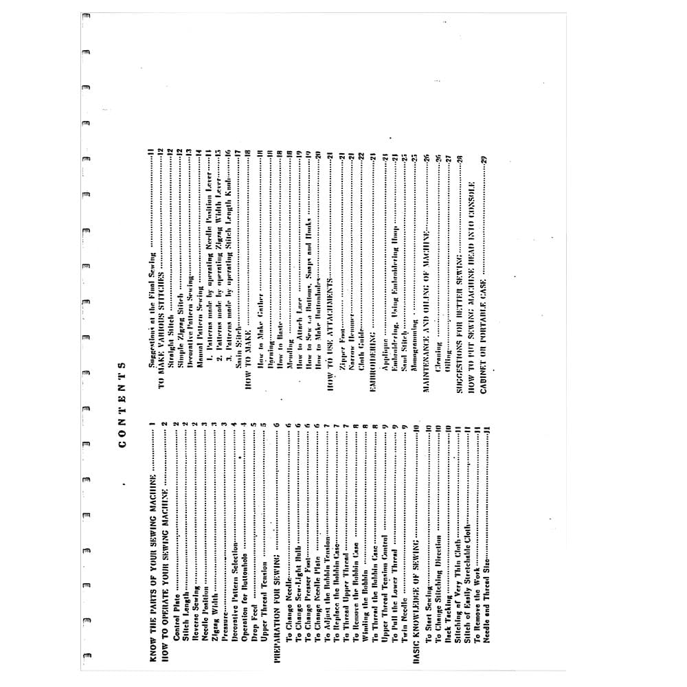 Brother 771 Instruction Manual image # 116410