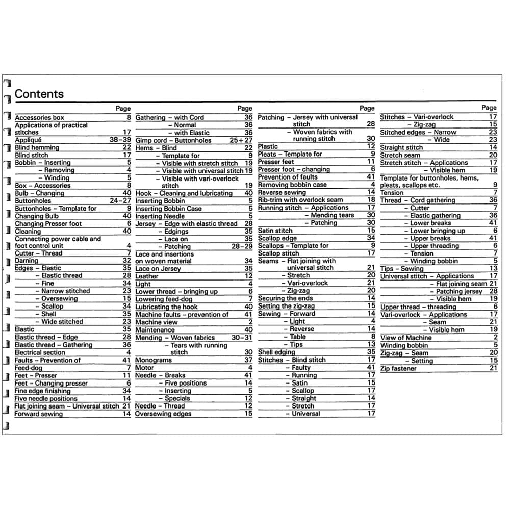 Bernina 803 Sport Instruction Manual image # 114963