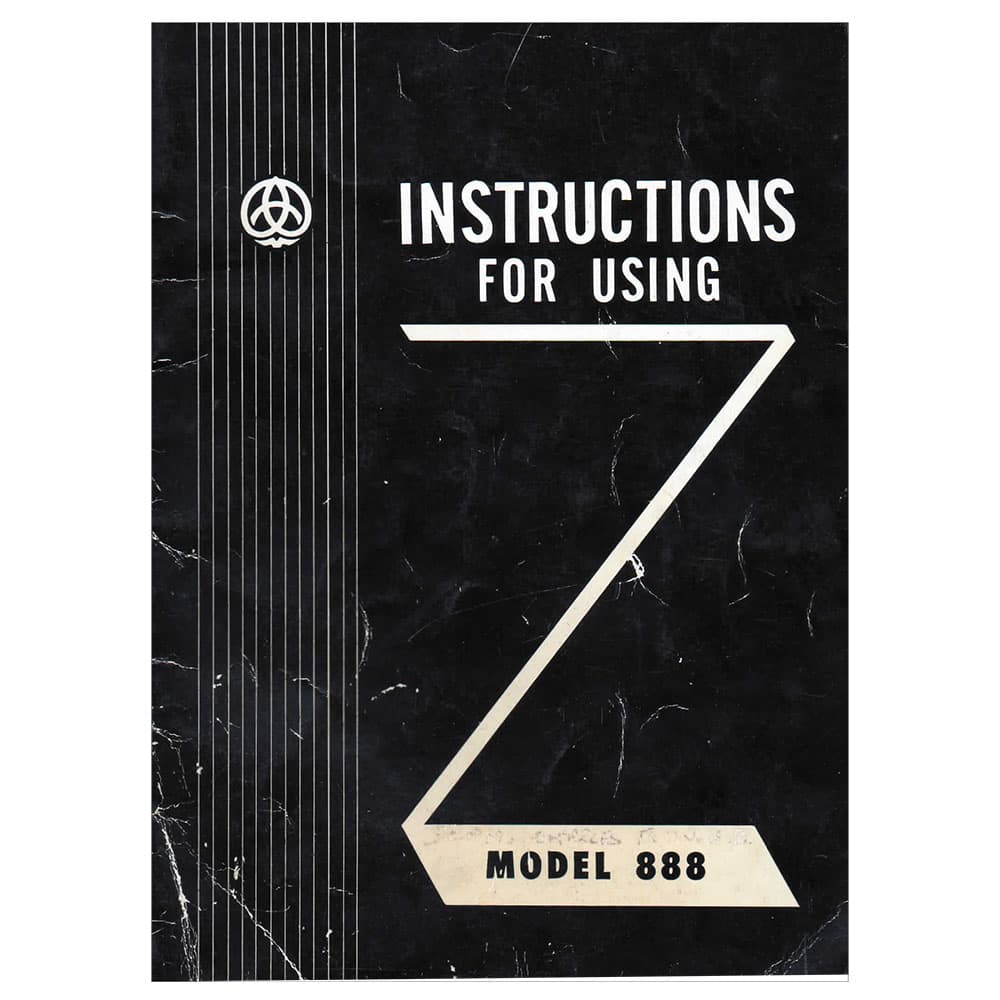 Brother 888 Instruction Manual image # 116574