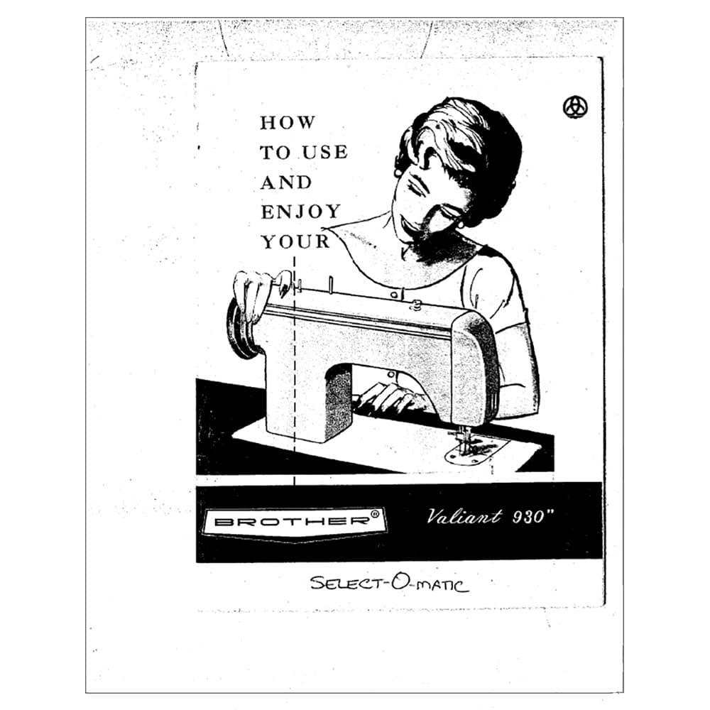 Brother Valiant 930 Instruction Manual image # 118777