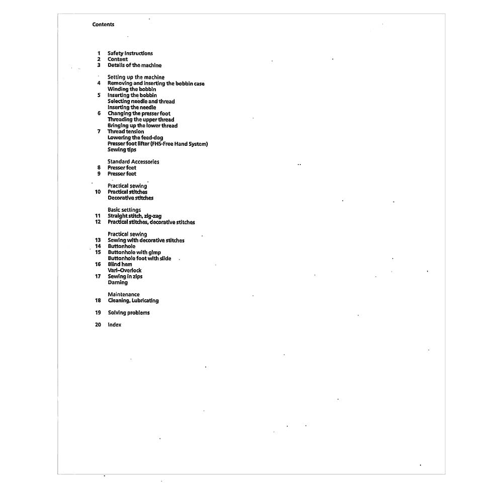 Bernina 950 Instruction Manual image # 115059