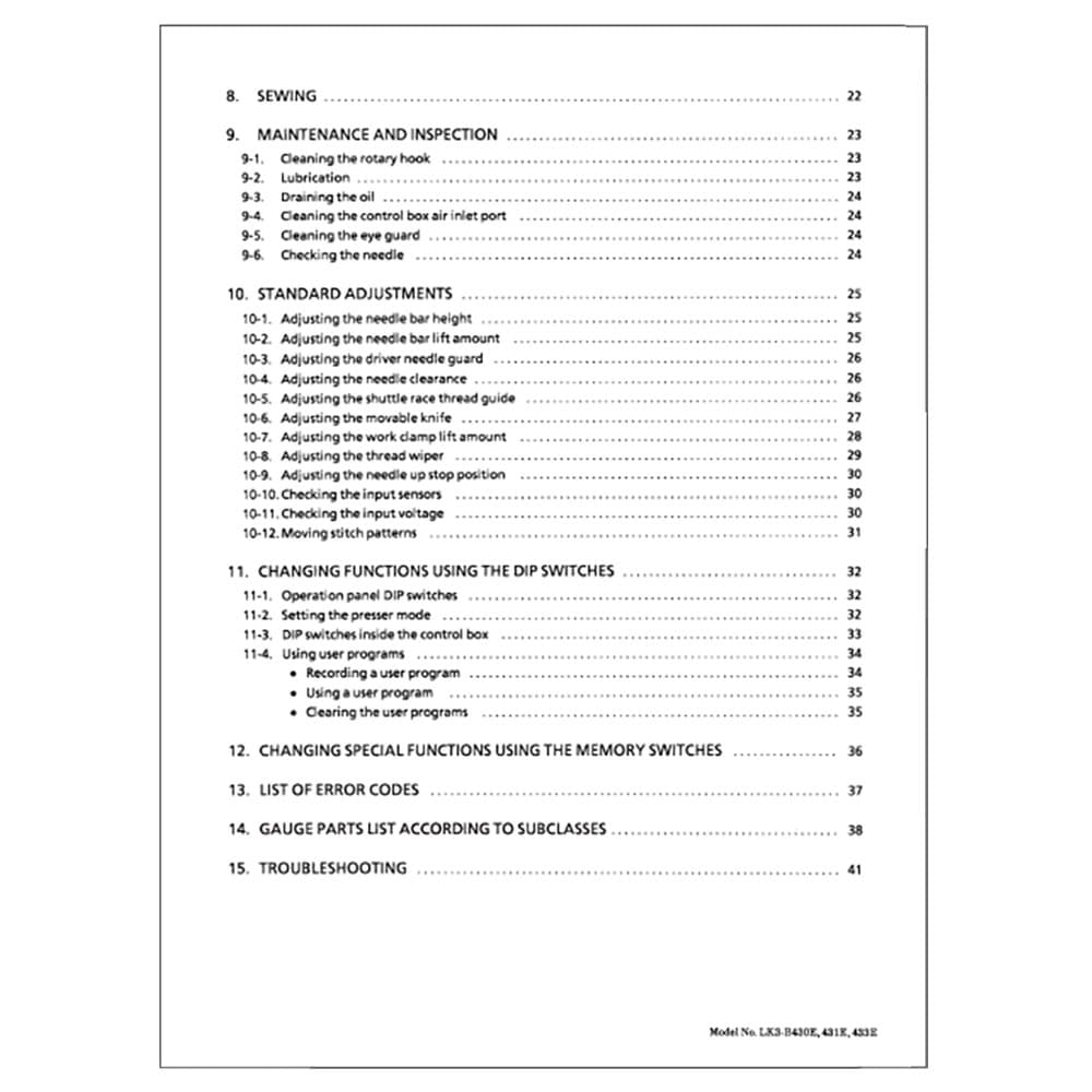 Brother LK3-B430E Instruction Manual image # 115320