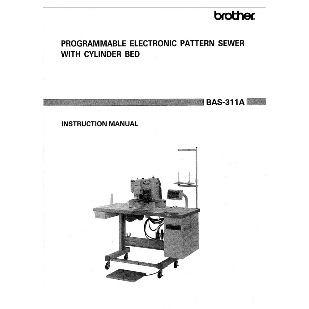 Brother BAS-311A Instruction Manual image # 116605